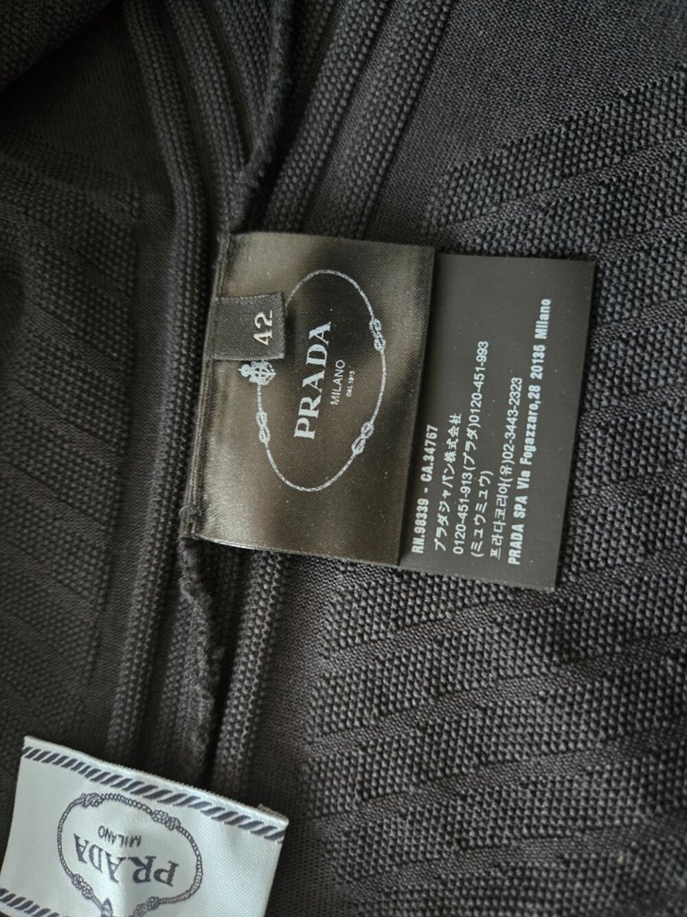 Authentic Prada knit fabric leggings - Picture 7 of 8